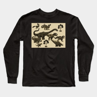 Assorted Dinos Long Sleeve T-Shirt